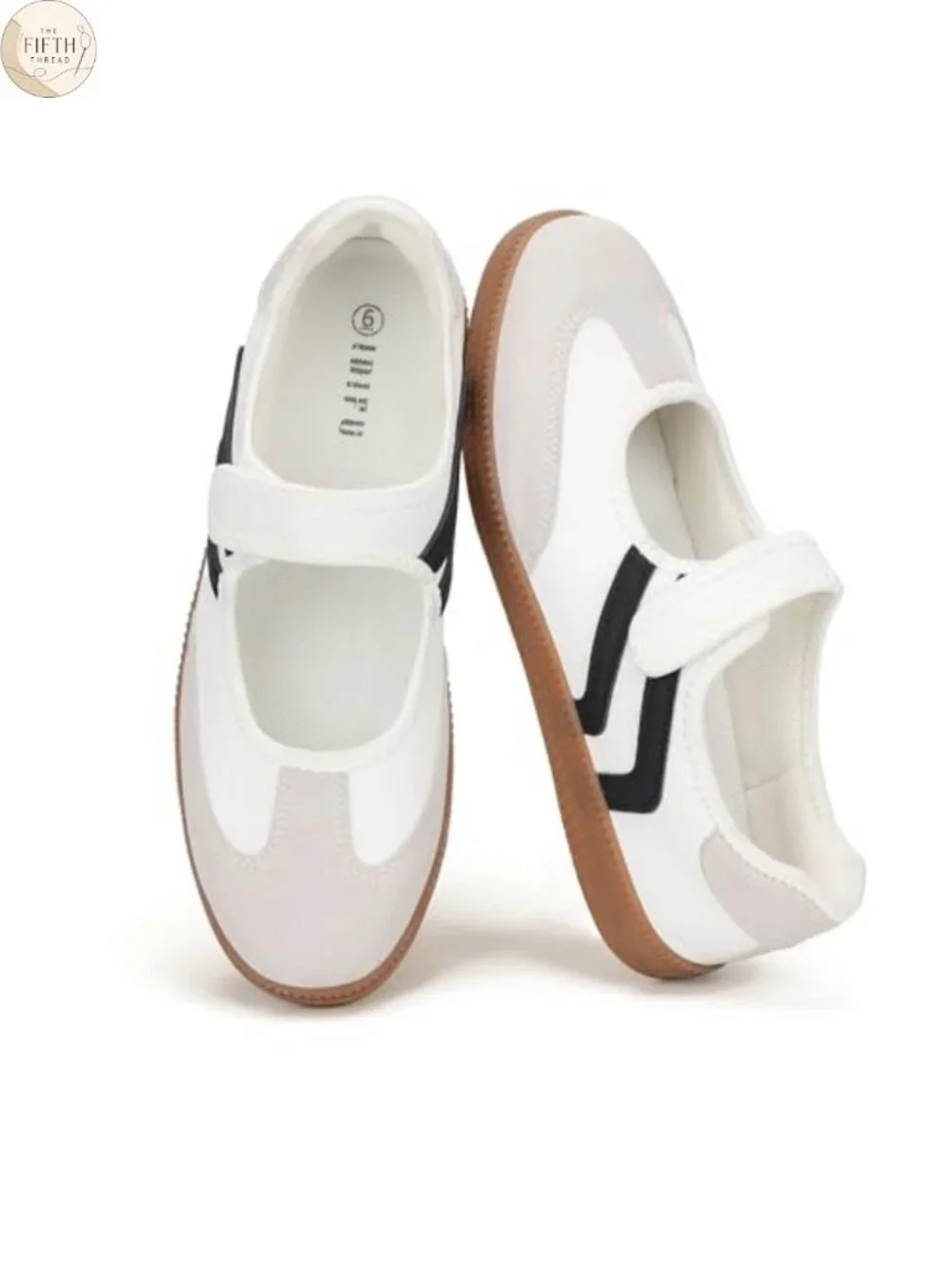 Mary Jane Sneakers Women Retro Fashion Casual Ballet Flats Lightweight